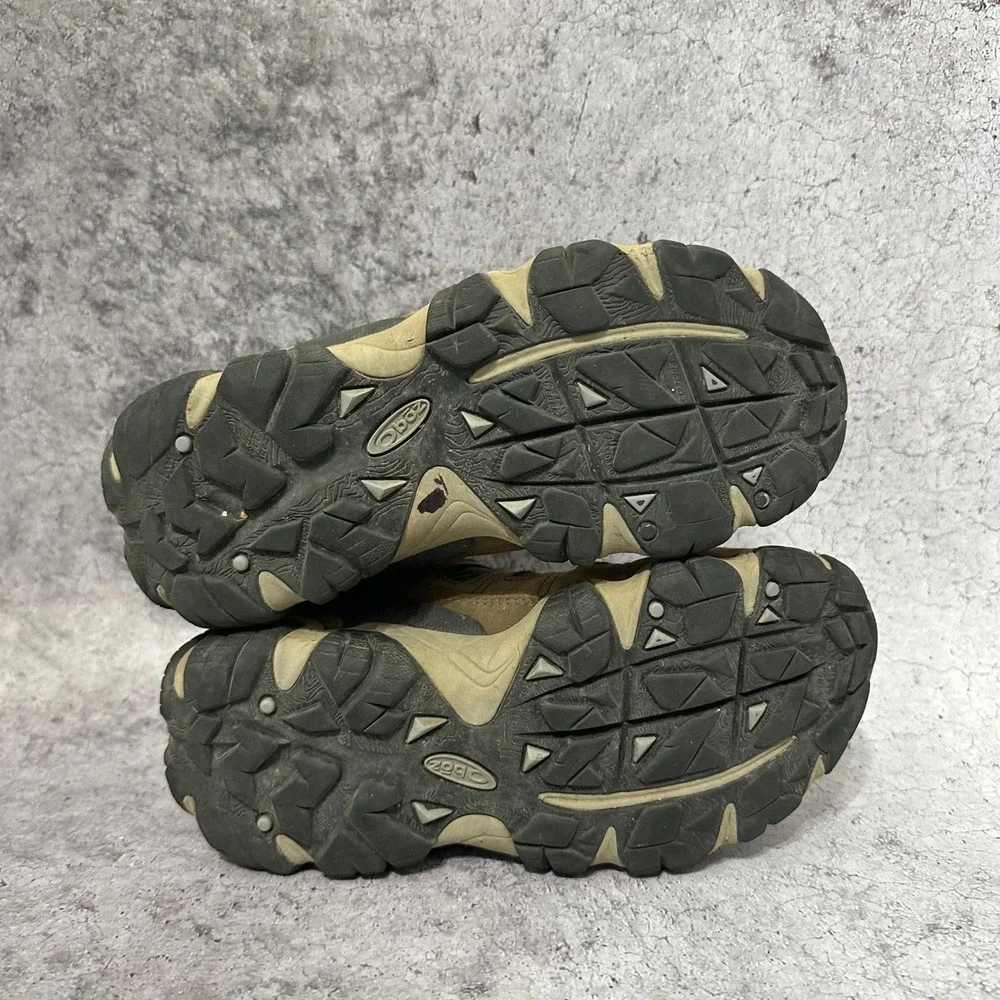 Oboz Sawtooth II Low Waterproof Hiking Shoes Womens 8 Brown B-DRY Leather